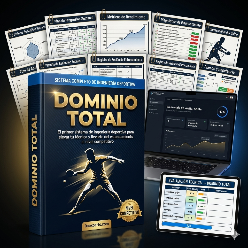 Kit tenis de mesa PRO - DOMINIO TOTAL
